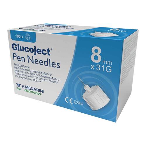 Glucoject Pen-Nadeln 31 Gx8 mm 0,25 mm - 2