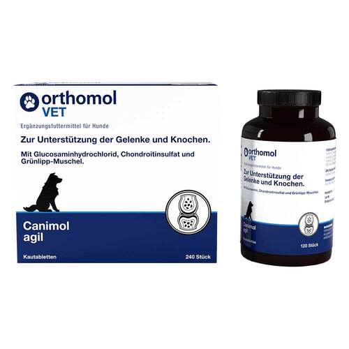 Orthomol Vet Canimol agil Kautabletten f&uuml;r Hunde - 1