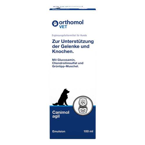 Orthomol Vet Canimol agil Emulsion f&uuml;r Hunde - 1