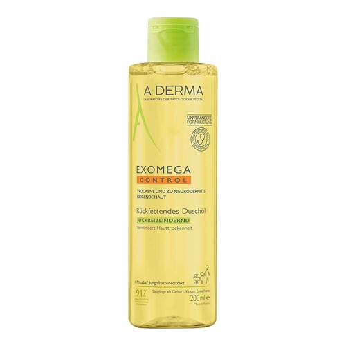 A-Derma Exomega Control Dusch&ouml;l r&uuml;ckfettend - 1