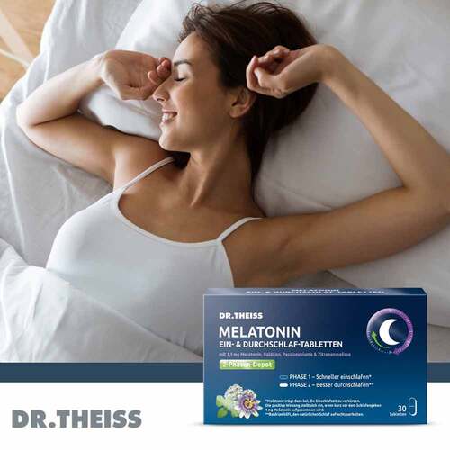 Dr. Theiss Melatonin Ein- &amp; Durchschlaf-Tabletten - 2