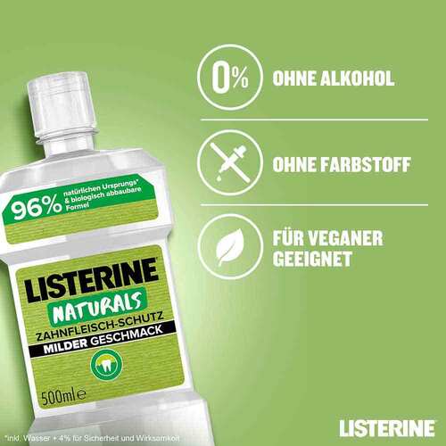 Listerine Naturals Zahnfleisch-Schutz Mundsp&uuml;lung - 4