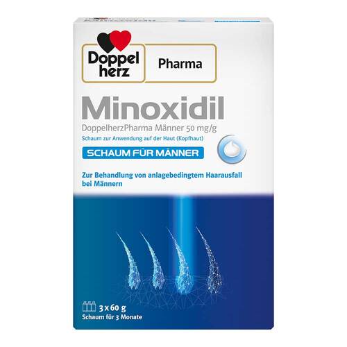 Minoxidil Doppelherzpharma M&auml;nner 50 mg / g Schaum - 1