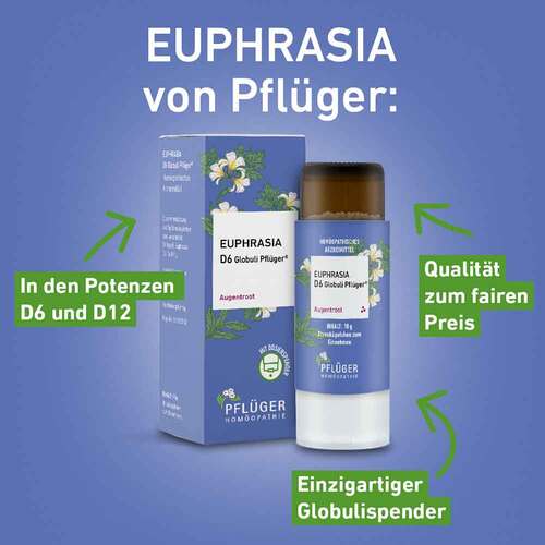 Euphrasia D12 Globuli Pfl&uuml;ger Dosierspender - 3