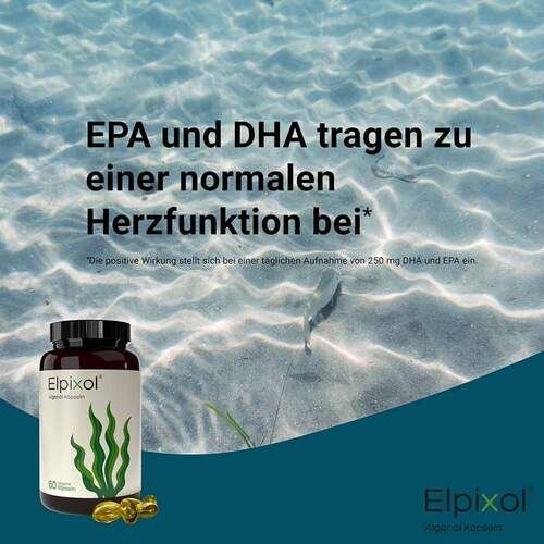 Algen&ouml;l Kapseln 1000 mg Omega-3 vegan Elpixol - 4