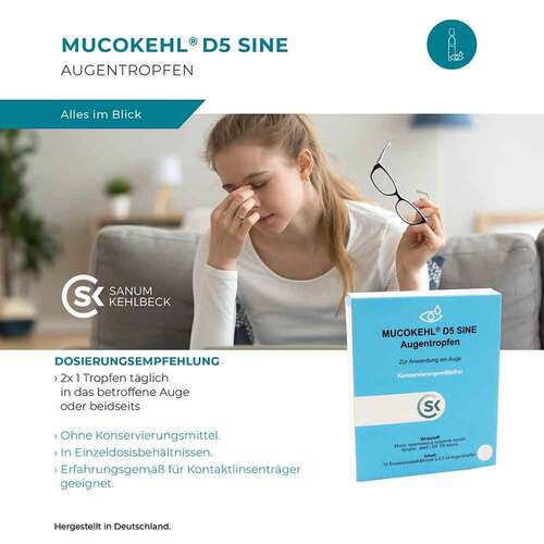 Mucokehl D 5 sine Augentropfen - 2