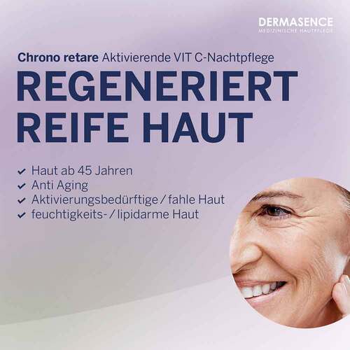 Dermasence Chrono retare aktivierende Vitamin-C Nachtpflege - 2