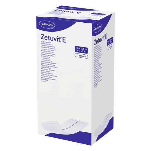 Zetuvit E Saugkompressen unsteril 10x20 cm - 1