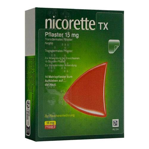 Nicorette TX Pflaster 15 mg - 1