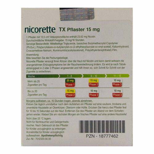 Nicorette TX Pflaster 15 mg - 2