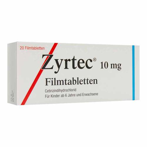 Zyrtec 10 mg Filmtabletten - 1