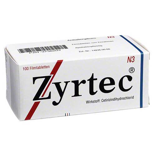 Zyrtec 10 mg Filmtabletten - 1