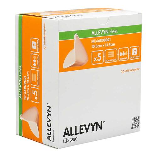 Allevyn Heel Schaumstoff Fersenverband 10,5x13,5 cm - 1