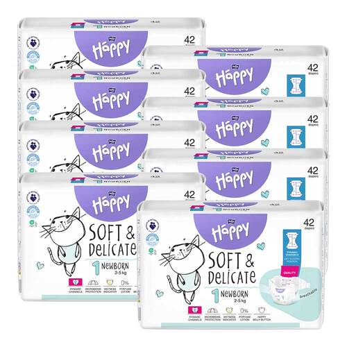 Bella baby Happy Windeln Gr&ouml;&szlig;e 1 newborn 2 - 5 kg - 1