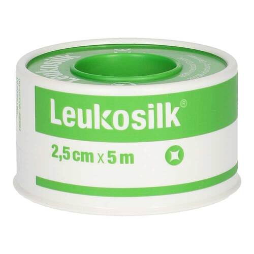 Leukosilk 2,5 cmx5 m im Schutzring - 1