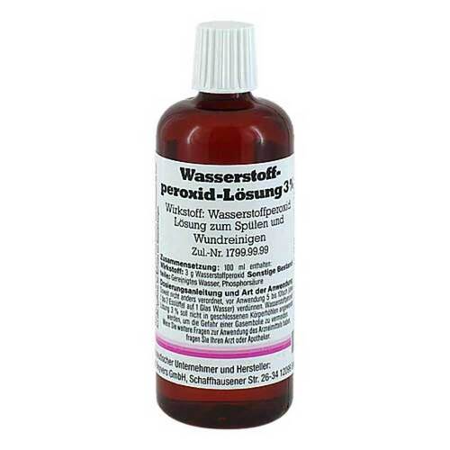 Wasserstoffperoxid L&ouml;sung 3% - 1