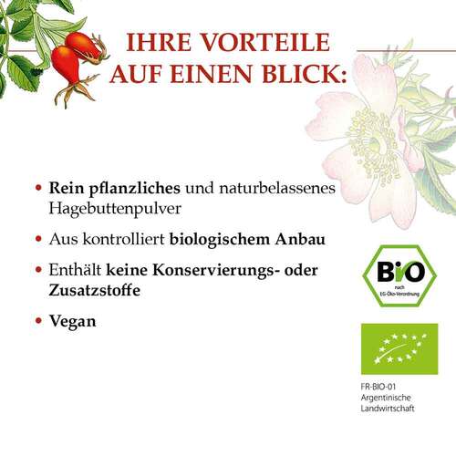 Bio Hagebutten Pulver - 3