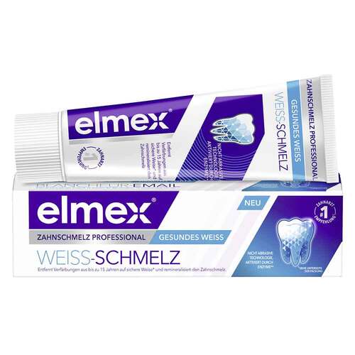 Elmex Zahnschmelz Prof. + gesundes wei&szlig; Zahnpasta - 1