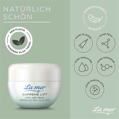 La mer Supreme Lift Anti-Age reichhaltig Creme ohne Parfum - 4