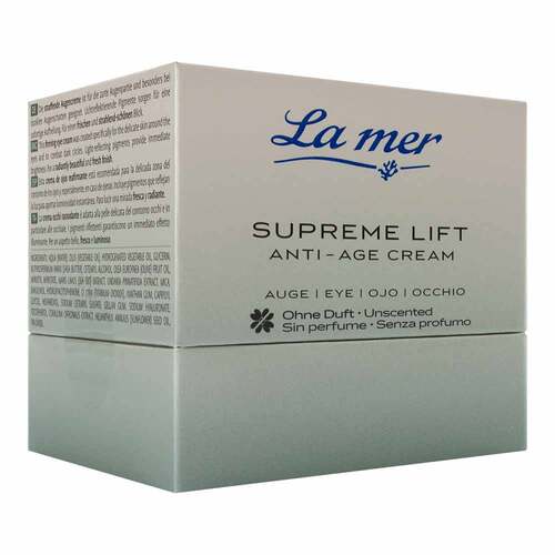 La Mersupreme Lift Anti-Age Augencreme ohne Parfum - 1