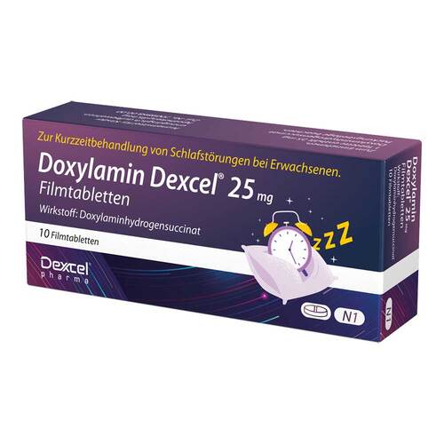 Doxylamin Dexcel 25 mg Filmtabletten - 1