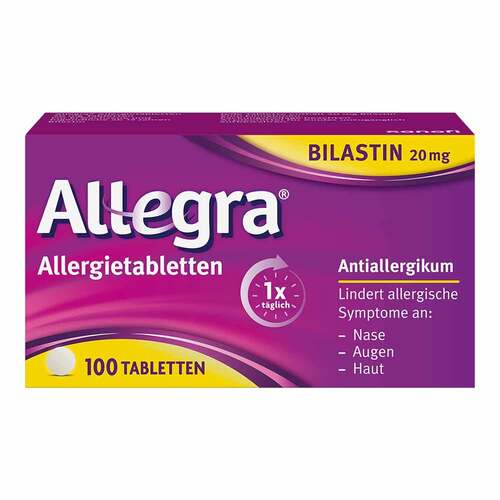 Allegra Allergietabletten 20 mg Tabletten - 1