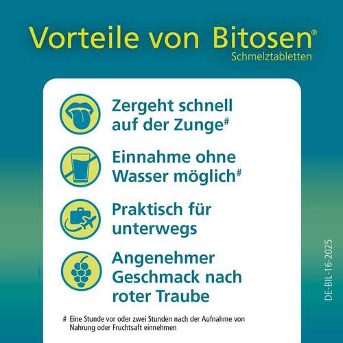 Bitosen 20 mg Schmelztabletten - 4