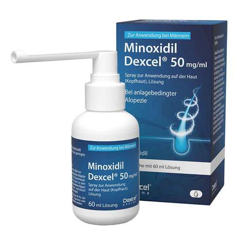 Minoxidil Dexcel 50 mg / ml Spray z.Anw.a.d.Kopfhaut - 1