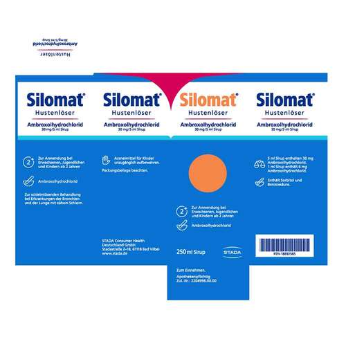 Silomat Hustenl&ouml;ser Ambroxolhydrochlorid 30mg / 5ml - 9