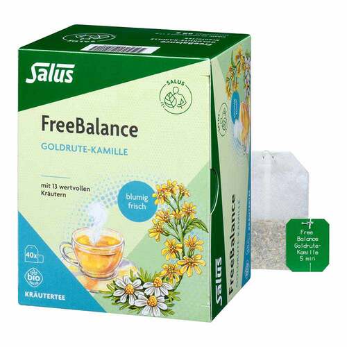 Freebalance Goldrute-Kamille Tee Bio Salus Filterbeutel  - 1