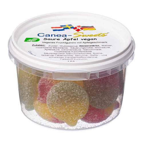 Saure &Auml;pfel vegan Bonbons - 1