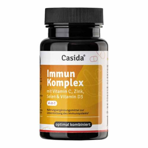 Immun Komplex Vitamin C + Zink + Selen + Vitamin D3 Kapseln  - 1