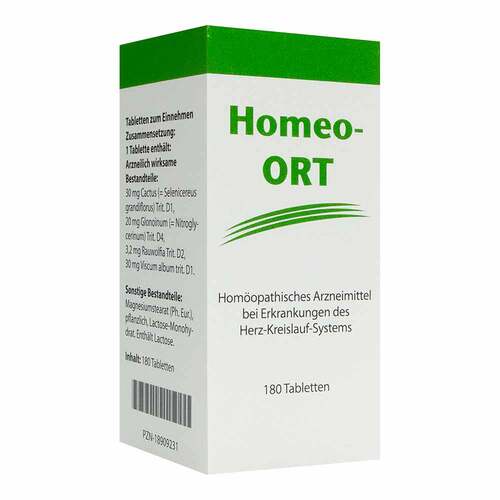 Homeo-Ort Tabletten - 1