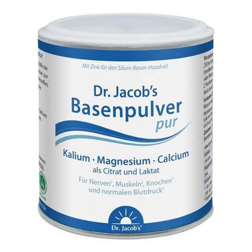 Basenpulver pur Dr. Jacob`s - 1