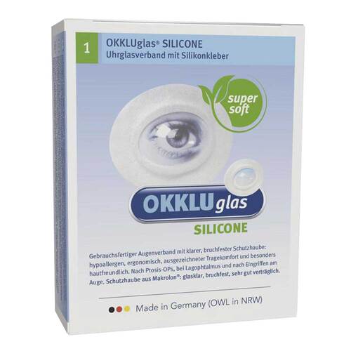 Okkluglas Silicone Uhrglasver.mit Silikon-Kleber - 1