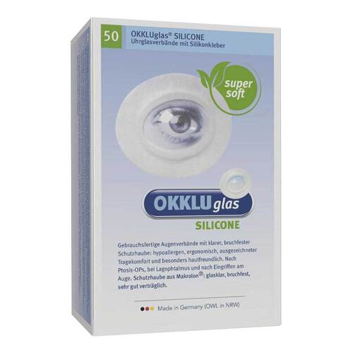 Okkluglas Silicone Uhrglasver.mit Silikon-Kleber - 1