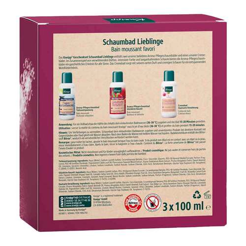 Kneipp Geschenkset Schaumbad Lieblinge - 2
