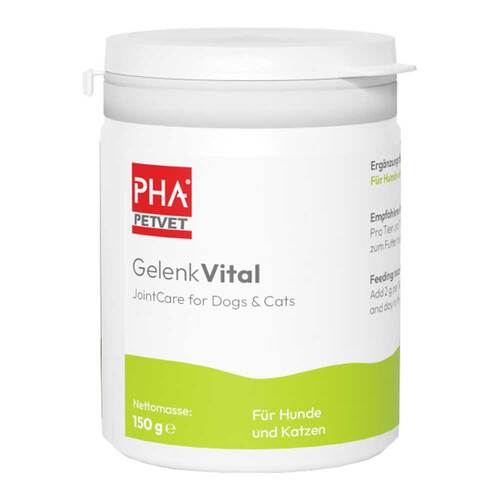 PHA Gelenkvital Erg.Futterm.Pulver f&uuml;r Hunde / Katzen - 1
