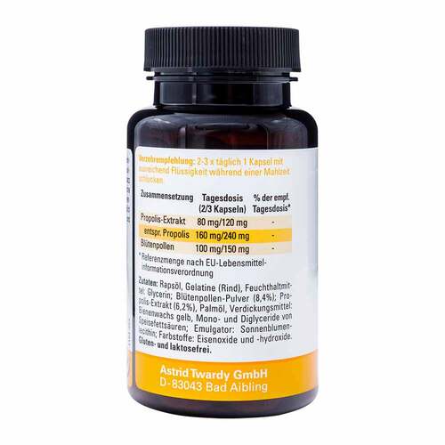 Propolis Mit Bl&uuml;tenpollen Kapseln - 2