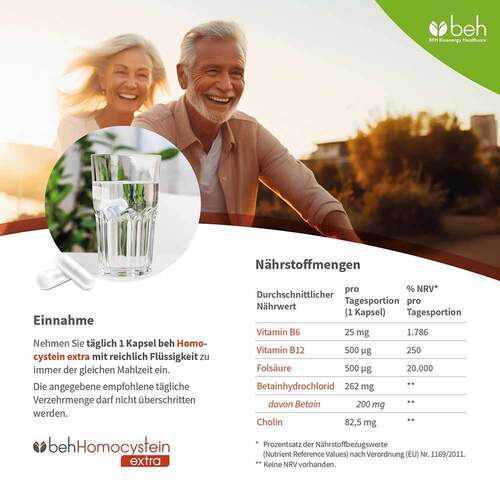 Beh Homocystein extra Kapseln - 5