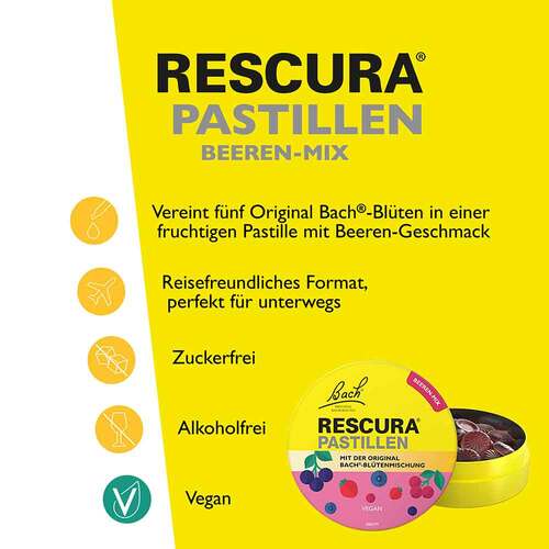 Bachbl&uuml;ten Original Rescura Pastillen Beeren-Mix - 4