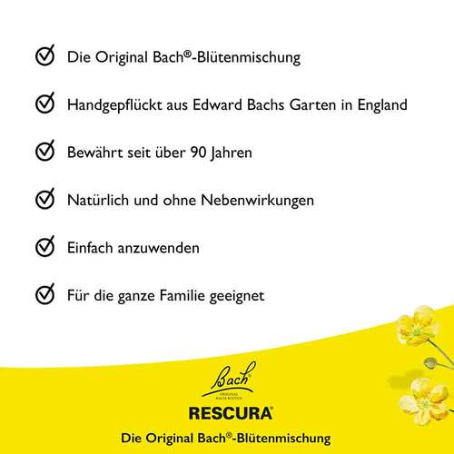 Bachbl&uuml;ten Original Rescura Pastillen Beeren-Mix - 5