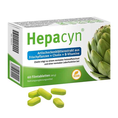 Hepacyn Artischocke Cholin Filmtabletten - 1