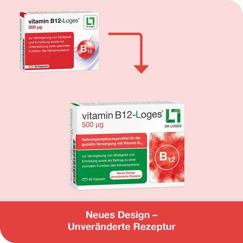 Vitamin B12-Loges 500 µg Kapseln - 2