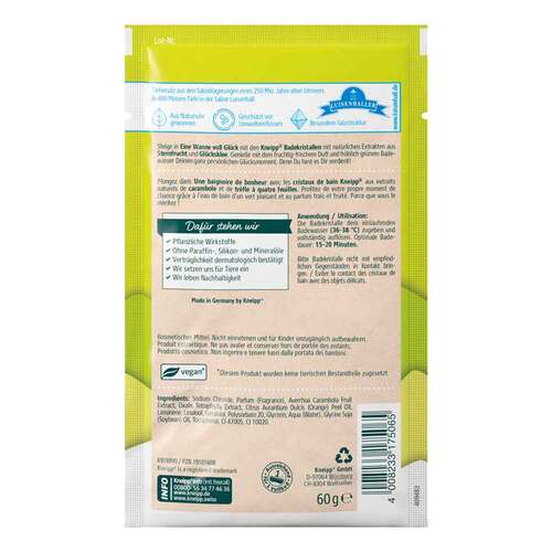 Kneipp Badekristalle Eine Wanne Voll Gl&uuml;ck - 2