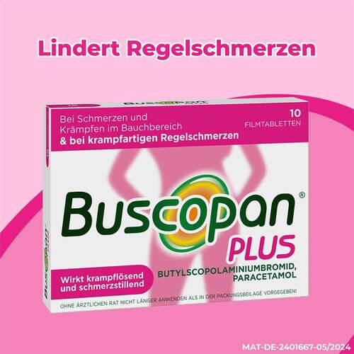 Buscopan PLUS bei Bauchkr&auml;mpfen und Regelschmerzen - 2