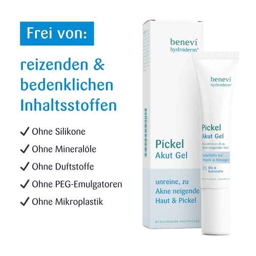 Benevi Hydroderm Pickel Akut Gel - 5