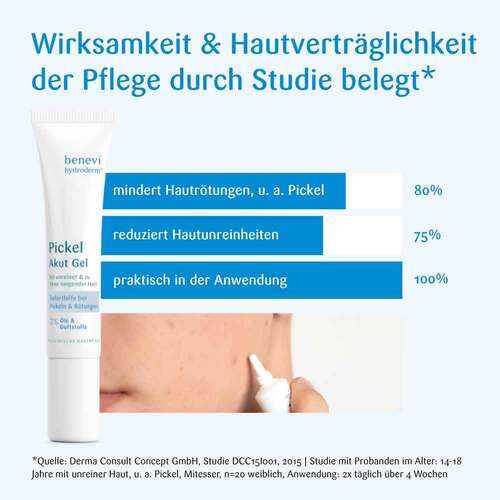 Benevi Hydroderm Pickel Akut Gel - 6