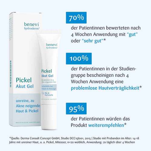 Benevi Hydroderm Pickel Akut Gel - 7