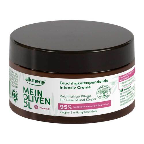 Alkmene Mein &Ouml;liven&ouml;l Feuchtigkeit intensive Creme - 1